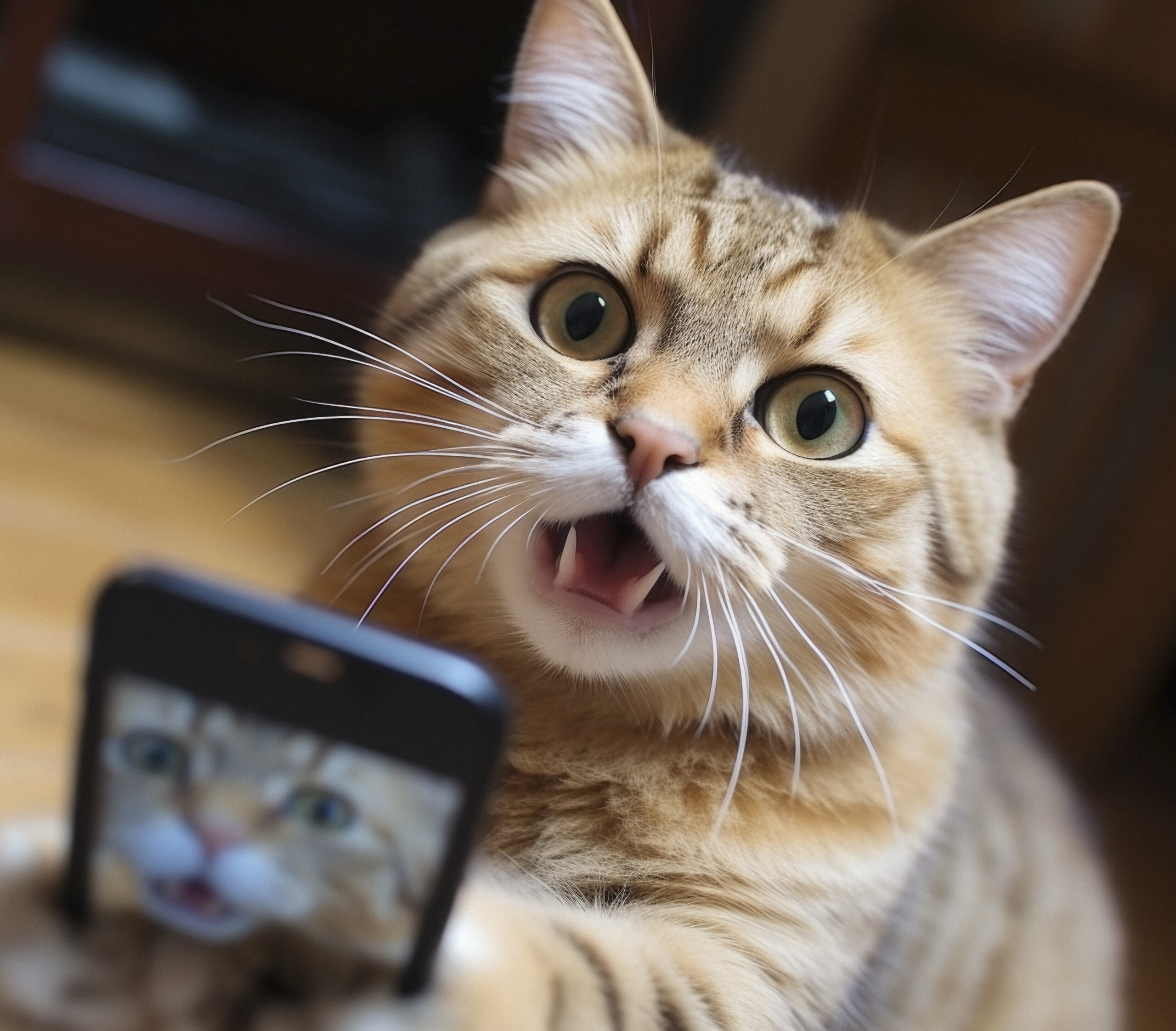 AI-powered smart collar on a dog tracking health data, representing modern pet care technology